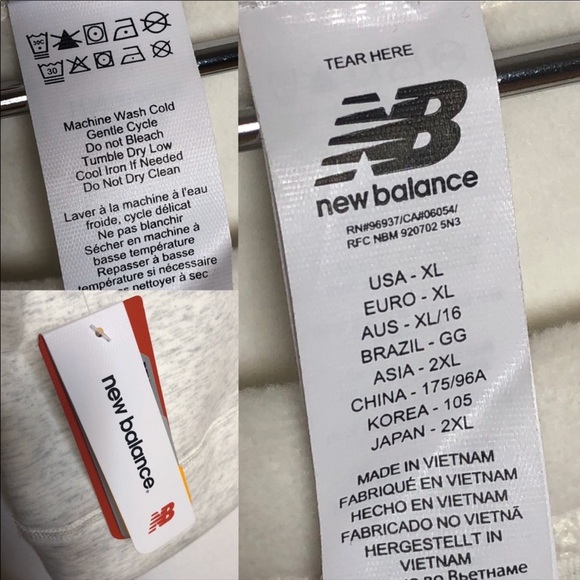 New Balance Women Boxy Cropped Sweatshirt NWOT - Picture 8 of 8